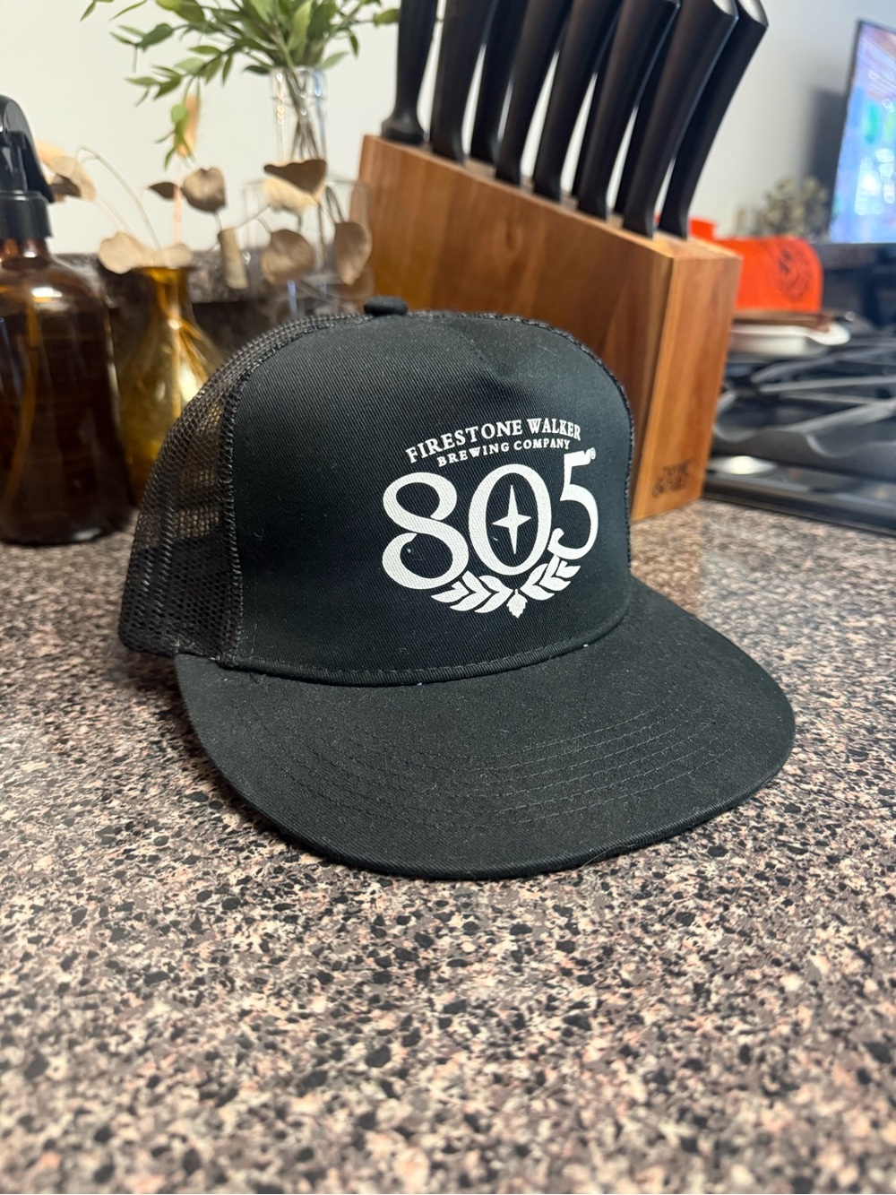 Firestone Walker 805 Black Trucker Hat
